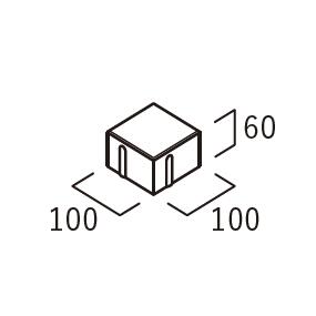 S型 100個/m²